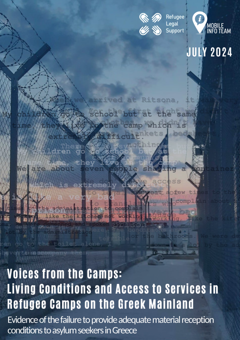 Cover: Voices from the Camps